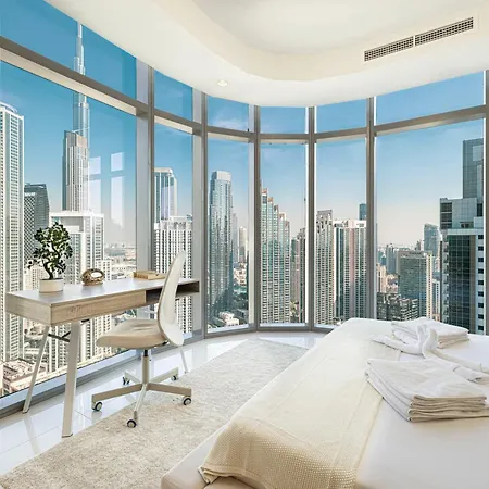 Highest Infinity Pool In Downtown Dubai Apartment Exterior photo