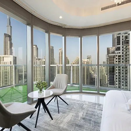 Highest Infinity Pool In Downtown Dubai Apartment Exterior photo