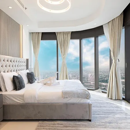 Highest Infinity Pool In Downtown Dubai Apartment Exterior photo