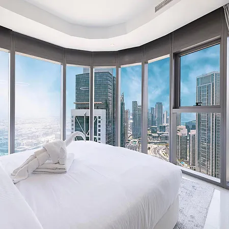 Highest Infinity Pool In Downtown Dubai Apartment Exterior photo