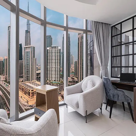 Highest Infinity Pool In Downtown Dubai Apartment Exterior photo